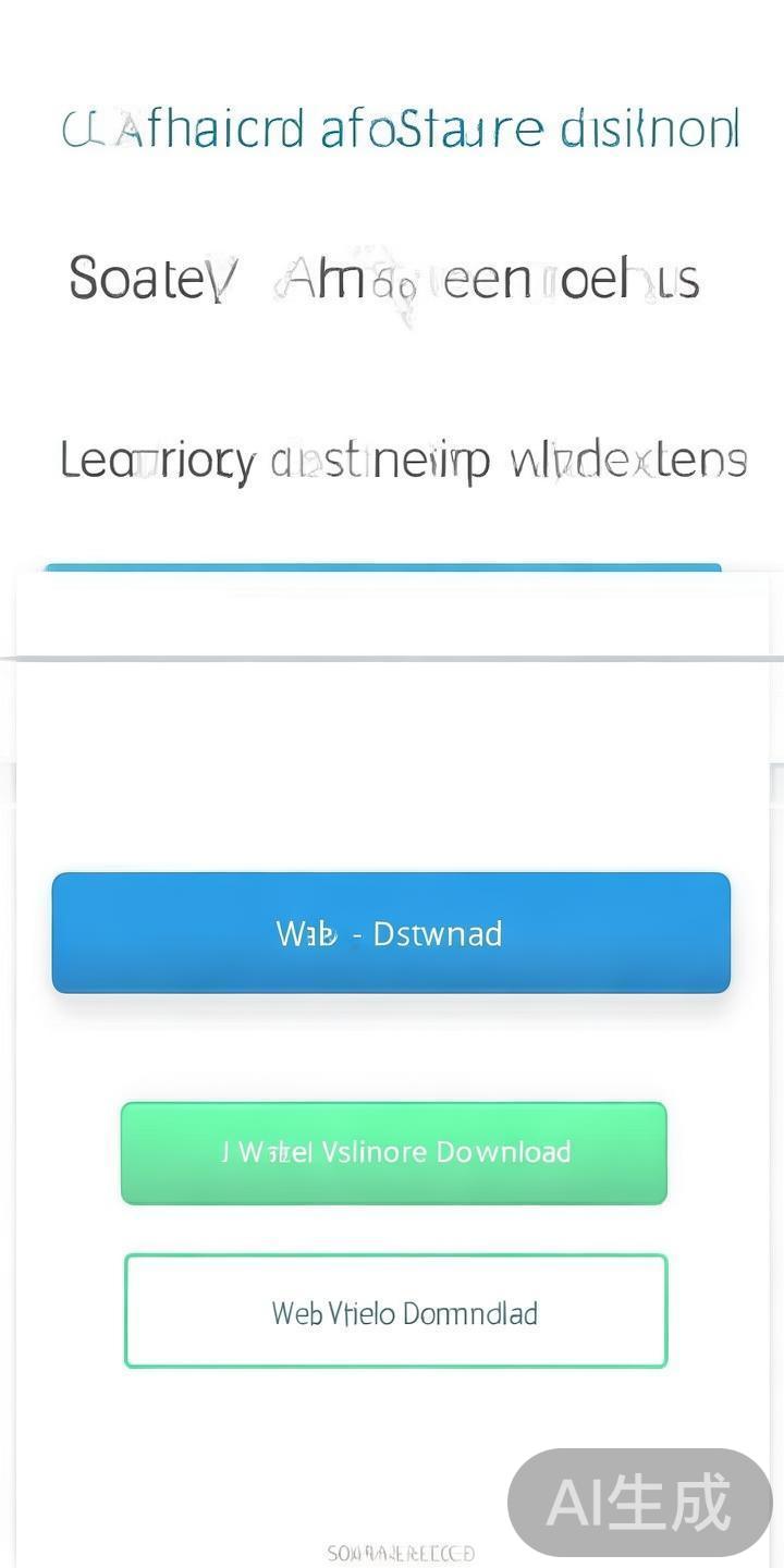 进入官网首页后，通常在显著位置会有“软件下载”或类