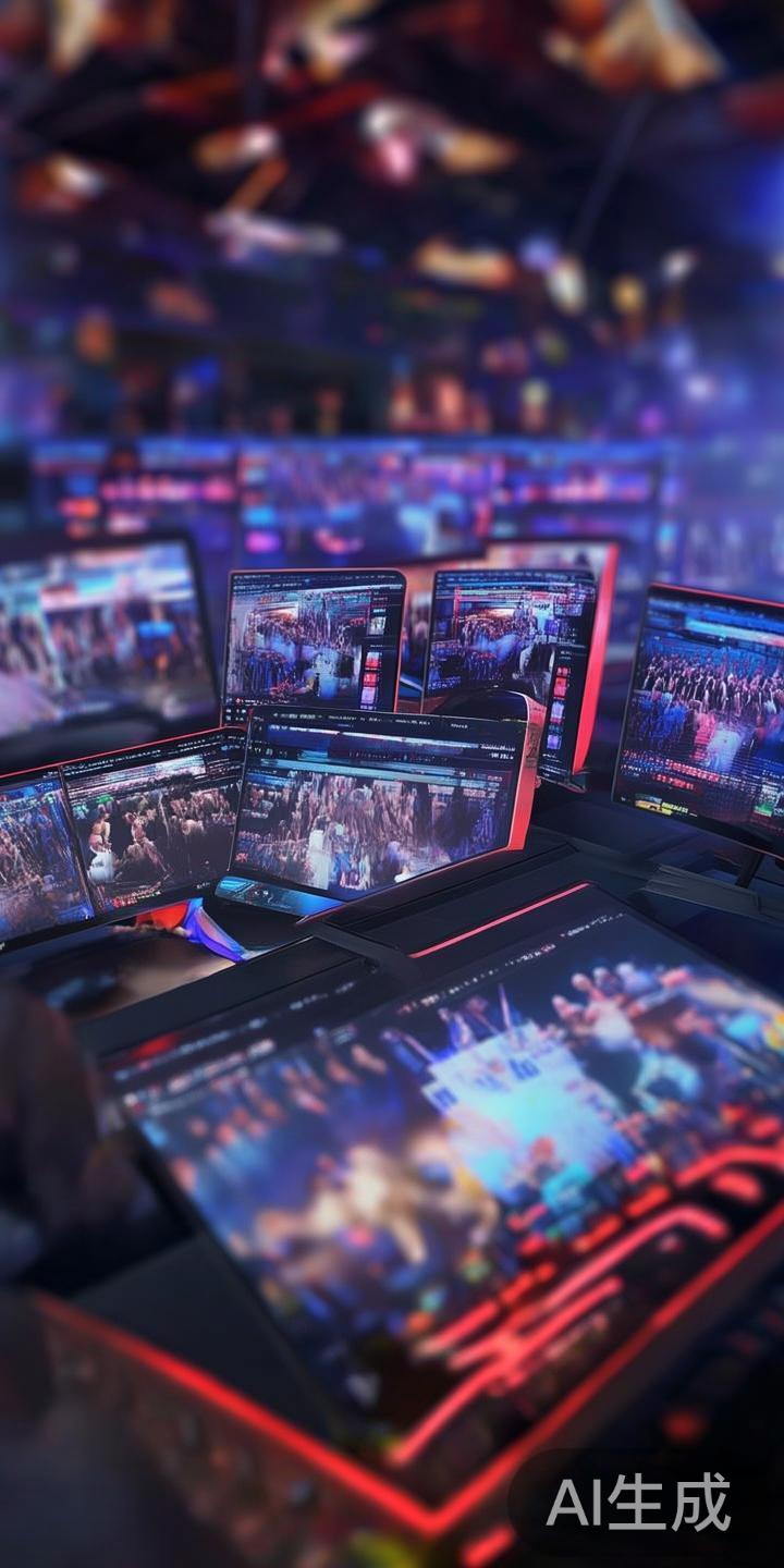 一、赛事直播与内容传播
雷火电竞平台提供专业的直