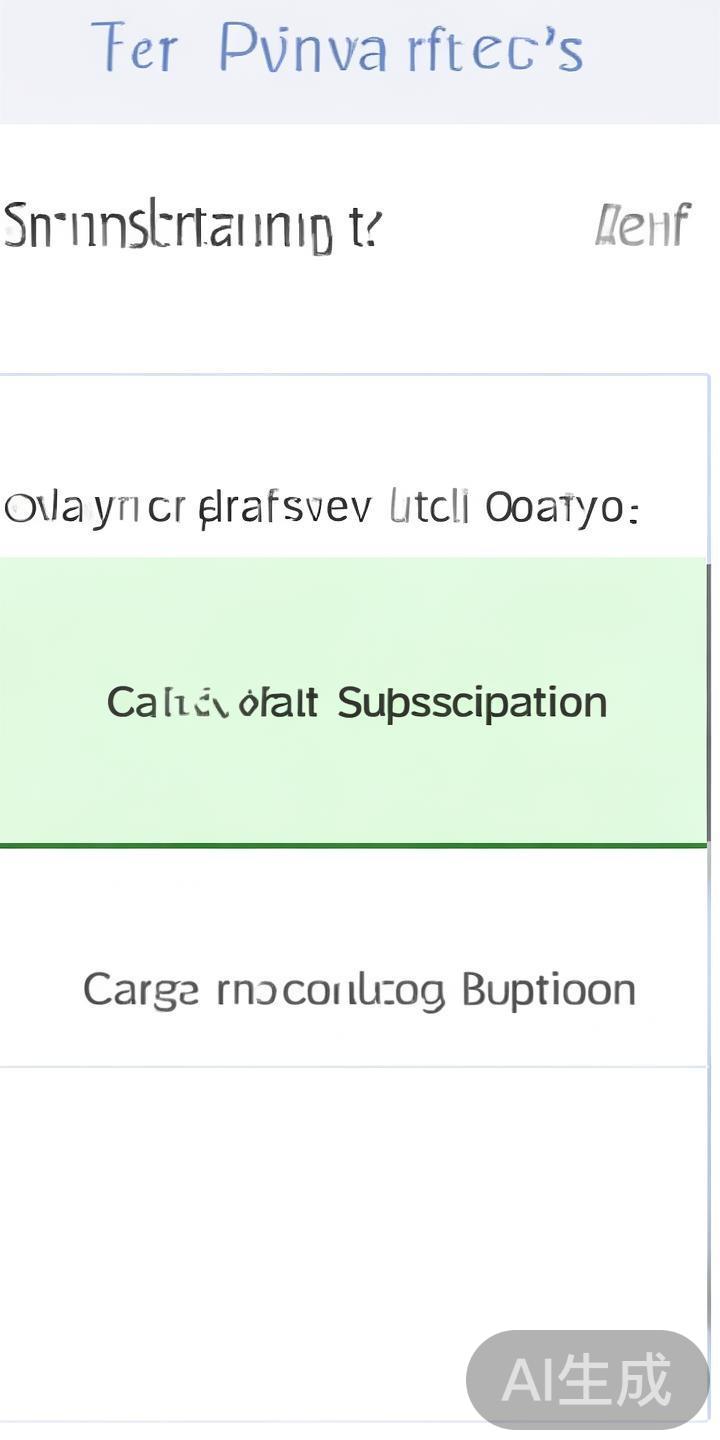 在订阅管理页面，找到当前活跃的订阅项目，点击【取消